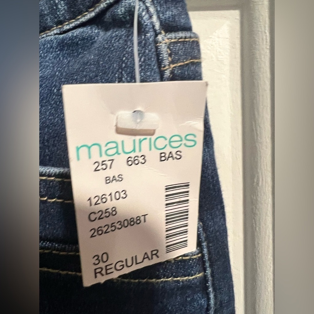 New NWT KanCan 30x29 jeans high rise skinny dark wash - Picture 3 of 11